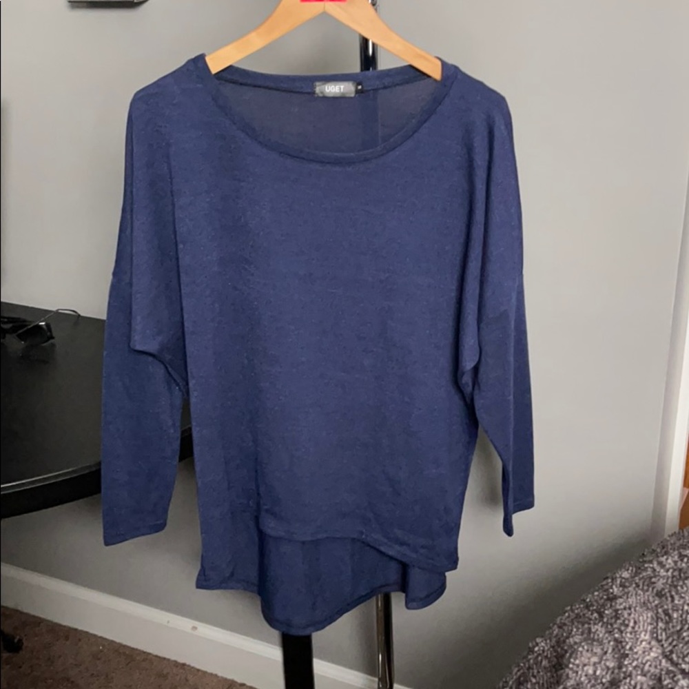 Hi/lo sweater